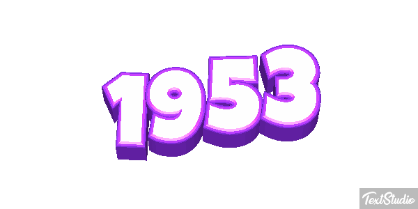 1953 Tekst effect