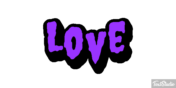 Love Text effect