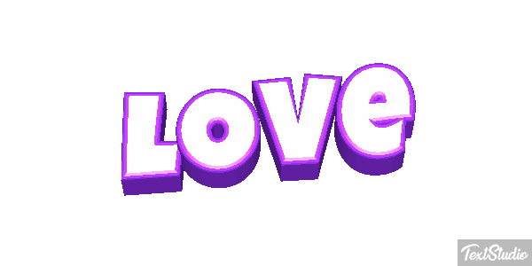 Love Text effect