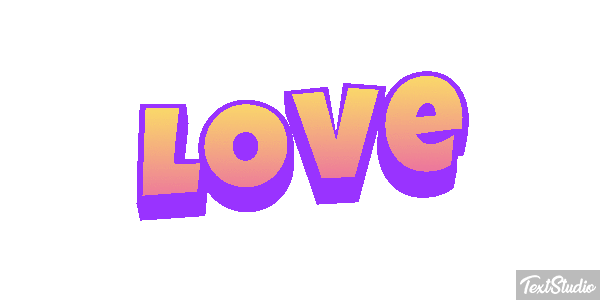 Love Text effect