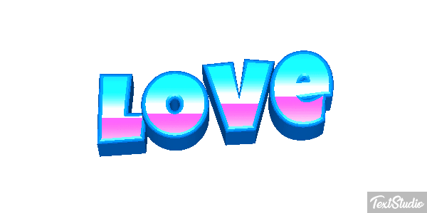 Love Text effect