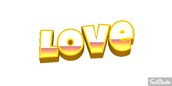 Love Text effect