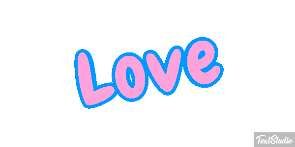 Love Text effect