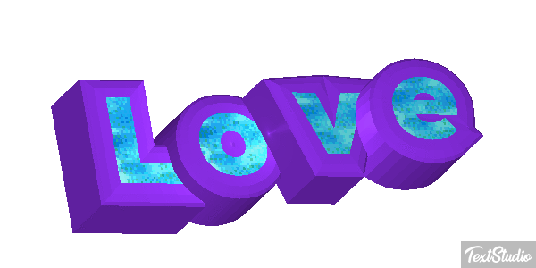 Love Text effect
