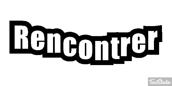 Rencontrer Текстовый эффект