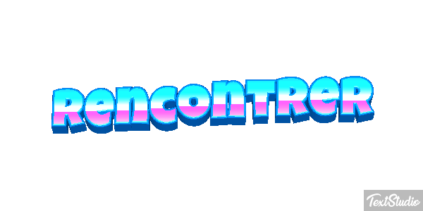Rencontrer Текстовый эффект