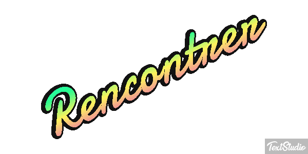 Rencontrer Текстовый эффект