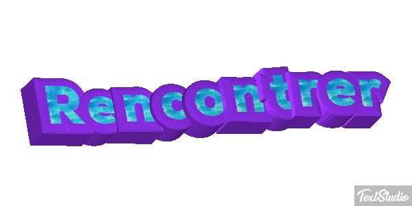 Rencontrer Текстовый эффект
