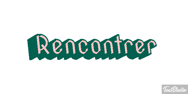 Rencontrer Текстовый эффект