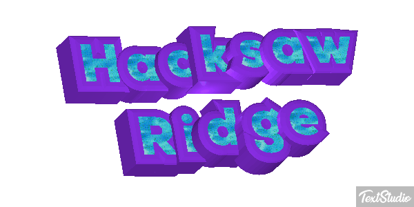 Hacksaw Ridge Efekt tekstowy