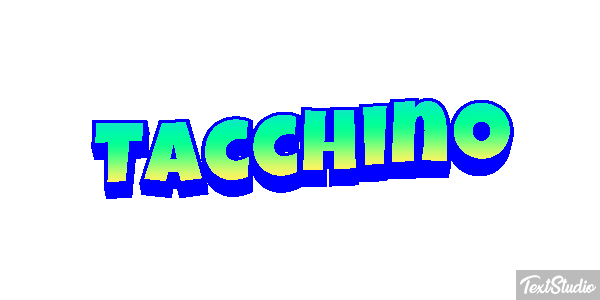 Tacchino Effetto testo