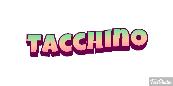 Tacchino Effetto testo