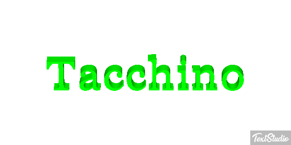 Tacchino Effetto testo