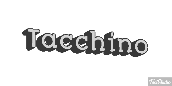 Tacchino Effetto testo