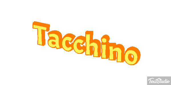 Tacchino Effetto testo