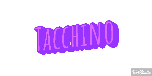 Tacchino Effetto testo