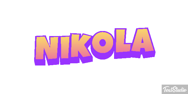 Nikola Effetto testo