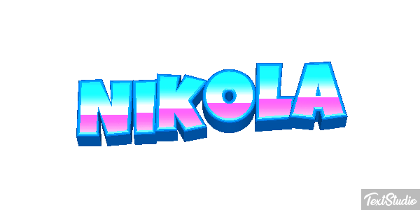 Nikola Effetto testo