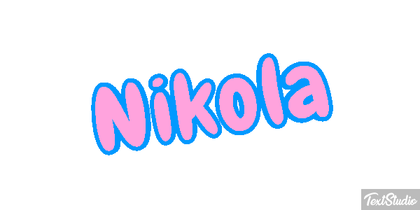 Nikola Effetto testo