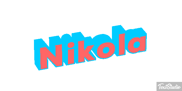 Nikola Effetto testo