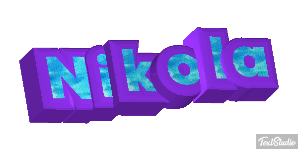 Nikola Effetto testo