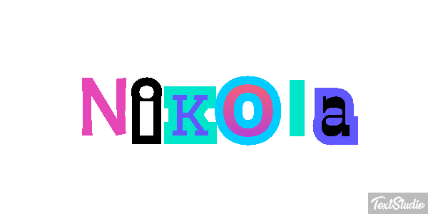 Nikola Effetto testo