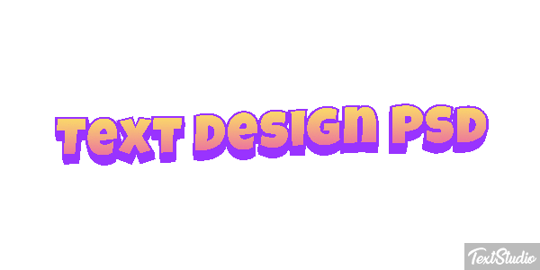 Text Design Psd Tekst effect