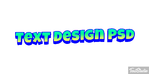 Text Design Psd Tekst effect