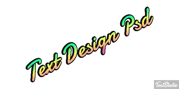 Text Design Psd Tekst effect