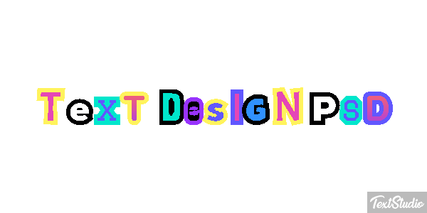 Text Design Psd Tekst effect