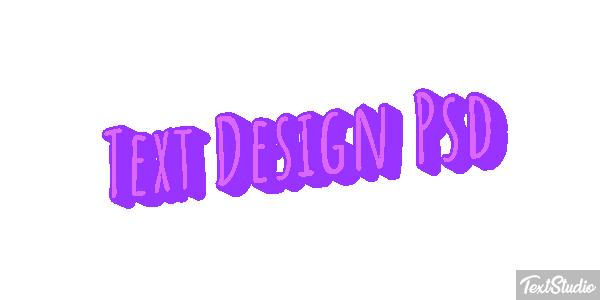 Text Design Psd Tekst effect