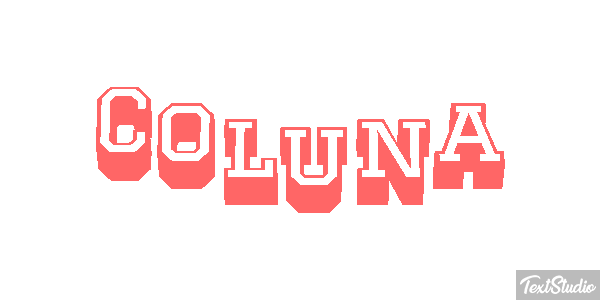 Coluna Effetto testo