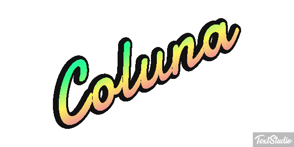 Coluna Effetto testo