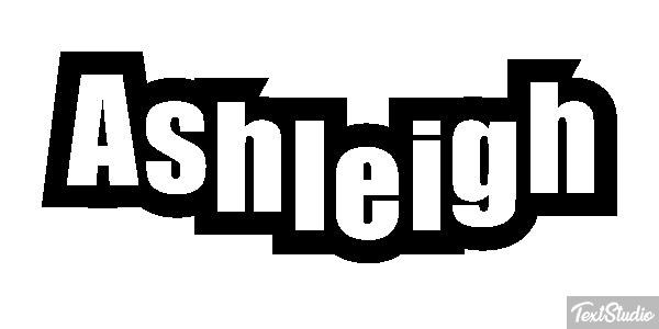 Ashleigh Text effect