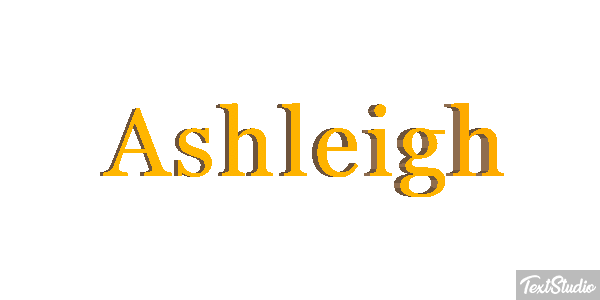 Ashleigh Text effect