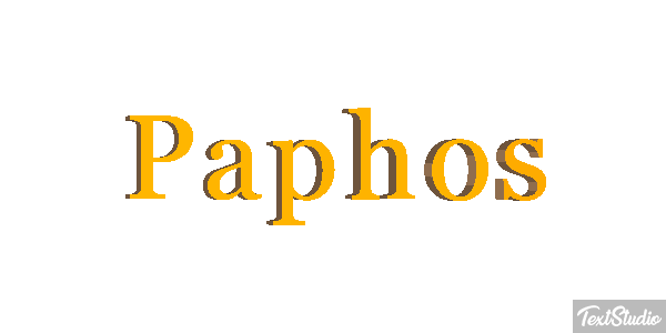 Paphos Efekt tekstowy