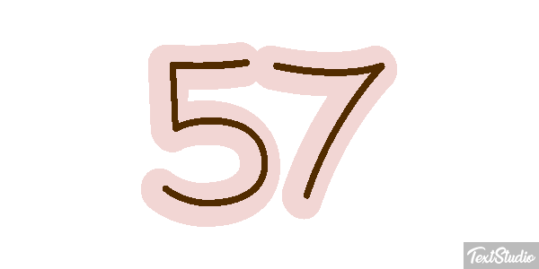 57 Metin efekti