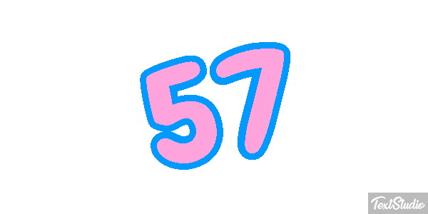 57 Metin efekti
