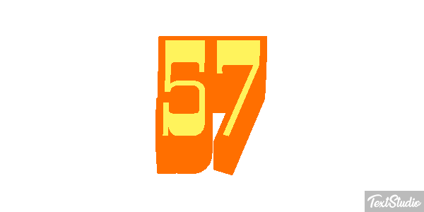 57 Metin efekti