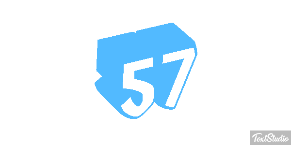 57 Metin efekti