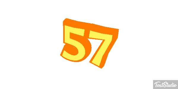 57 Metin efekti