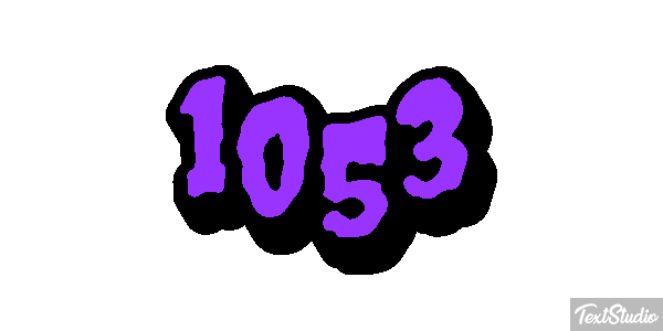 1053 Text effect