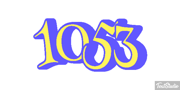 1053 Text effect