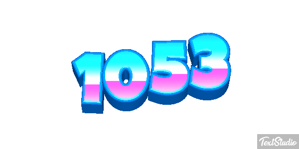 1053 Text effect