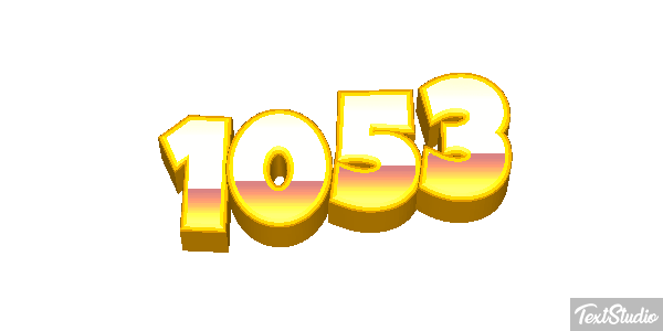 1053 Text effect