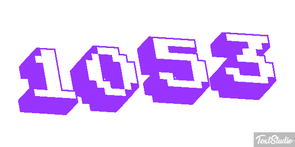 1053 Text effect