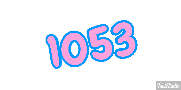 1053 Text effect