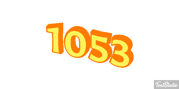 1053 Text effect