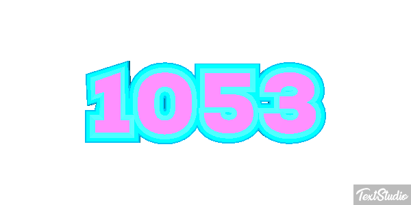 1053 Text effect