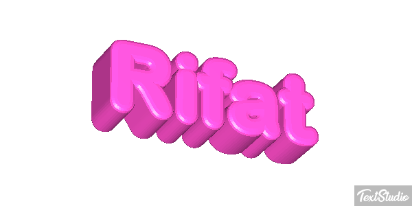 Rıfat Text effect